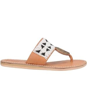 Laidbacklondon Thong Sandal Leather - Brown