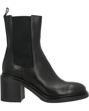 Elisa Lanci Ankle Boots Leather - Black