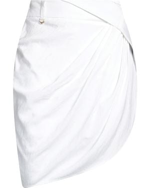 Jacquemus Mini Skirt Viscose, Polyamide - White