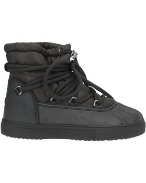 Inuikii Ankle Boots Textile Fibres, Synthetic Material - Black