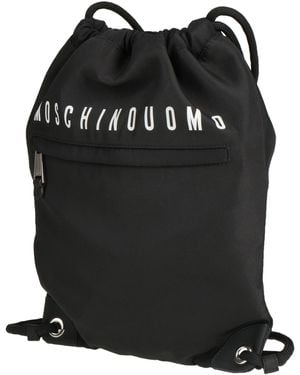 Moschino Backpack With A Leather Strap in Black for Men | Lyst display picture 1