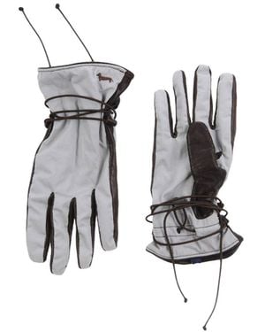 Harmont & Blaine Gloves - White