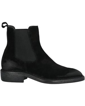 Moma Ankle Boots Leather - Black