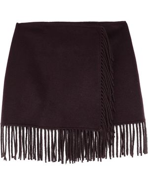 P.A.R.O.S.H. Mini Skirt - Black