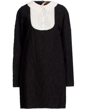 N°21 Mini Dress Cotton, Viscose, Polyamide - Black