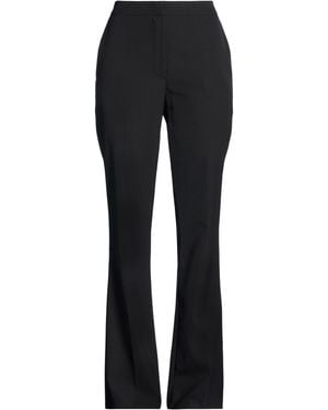 MSGM Pants Polyester, Virgin Wool - Black