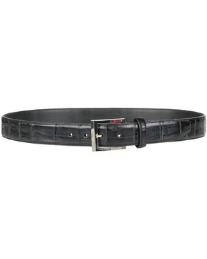 Moorer Belt Leather - Black
