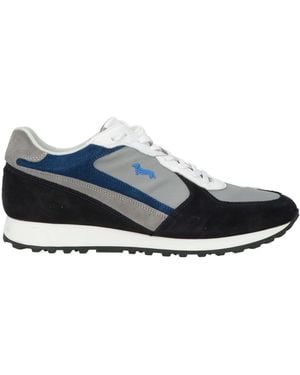 Harmont & Blaine Trainers Leather, Textile Fibres - Blue