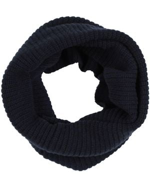 Alysi Midnight Scarf Virgin Wool - Blue
