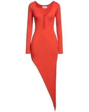 Lama Jouni Vestito Corto - Rosso