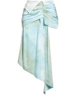 Off-White c/o Virgil Abloh Maxi Skirt - Blue