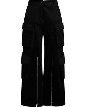 MEIMEIJ Pants Cotton, Elastane - Black