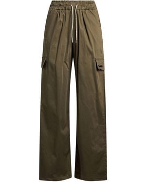 DISCLAIMER Military Pants Cotton, Elastane - Green