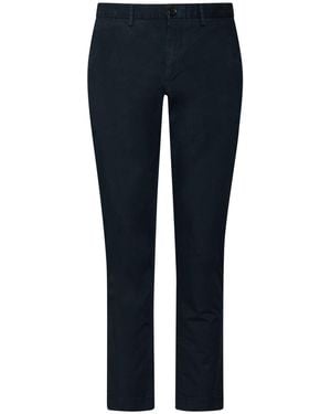 Paul Smith Pants Cotton, Lyocell, Elastane - Blue