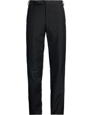 Lardini Trousers Wool, Mohair Wool - Black