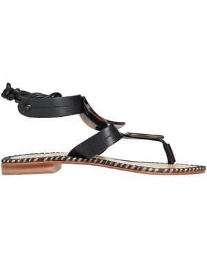 HADEL Thong Sandal - Black