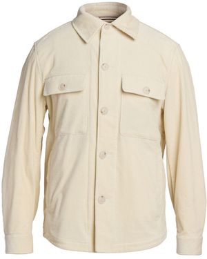 BOSS Ivory Jacket Cotton, Elastane - Natural