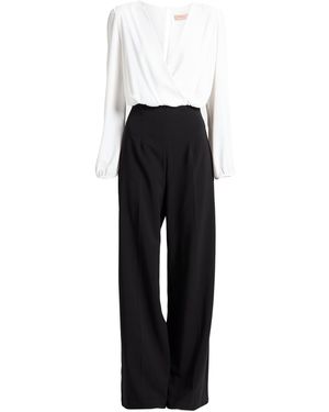 Twinset Jumpsuit Polyester, Elastane - Black