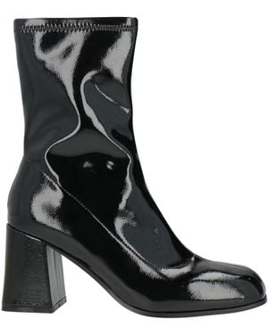 Jeannot Botines De Caña Alta - Negro