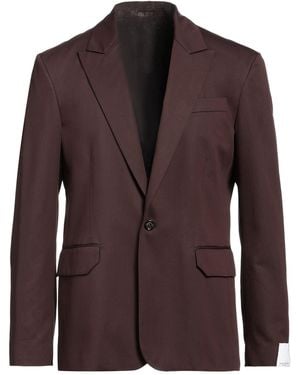 Paolo Pecora Blazer Lyocell, Cotton - Brown