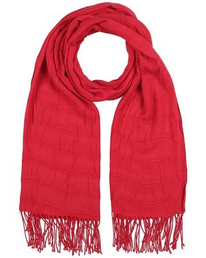 Emporio Armani Scarf Viscose, Polyester - Red