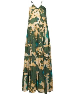 Roberto Collina Maxi Dress - Green