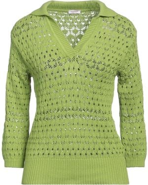 Rossopuro Lime Sweater Cotton - Green