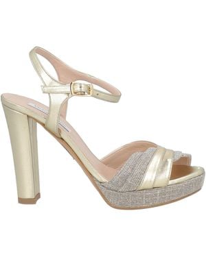 VICTORIA CHRIS Napoli Sandalias - Metálico