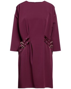 SIMONA CORSELLINI Mini Dress - Purple