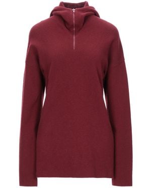 Celine Burgundy Turtleneck Wool, Cashmere - Red