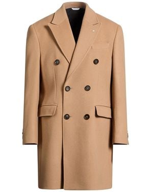 Manuel Ritz Light Coat Virgin Wool, Polyamide - Natural