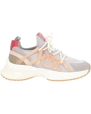 Pinko Sneakers Textile Fibers, Cow Leather - Pink