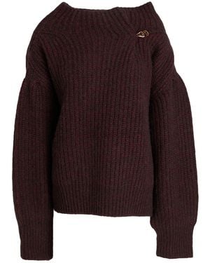 Dries Van Noten Rollkragenpullover - Lila