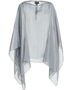 Giorgio Armani Cape - Blau