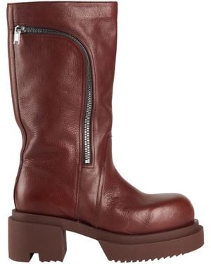 Rick Owens Boot Leather - Brown
