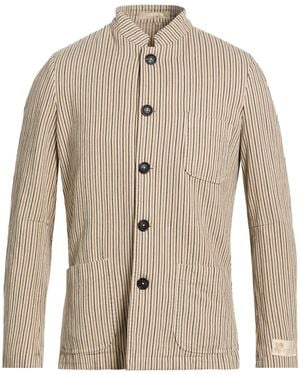 Massimo Alba Sand Blazer Cotton, Linen - Natural