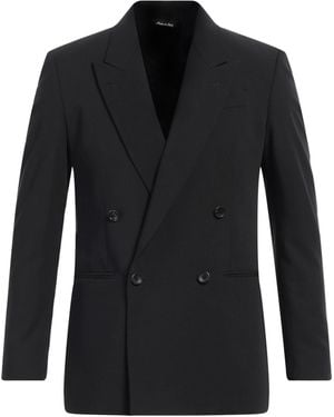 Reveres 1949 Blazer Polyester, Viscose, Elastane - Black