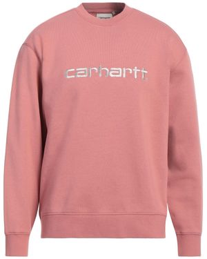 Carhartt Antique Rose Sweatshirt Cotton, Polyester, Elastane - Pink