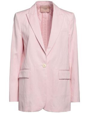 Twinset Blazer Cotton, Linen - Pink