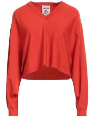 Semicouture Jumper Virgin Wool - Red