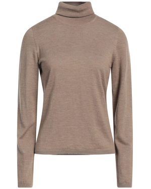 Max Mara Rollkragenpullover - Braun