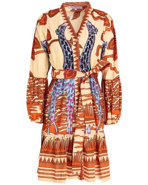 CONNOR & BLAKE Minivestido - Naranja
