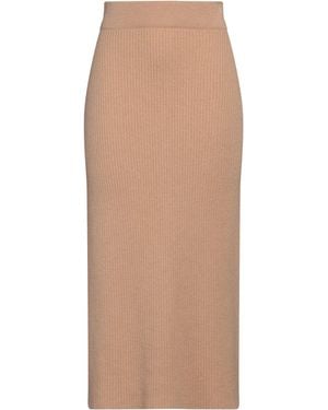 Fedeli Midi Skirt Cashmere - Natural