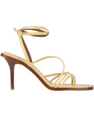 Ba&sh Thong Sandal Leather - Metallic