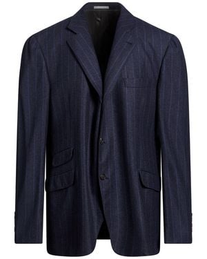 Brunello Cucinelli Blazer Wool, Silk, Cashmere - Blue