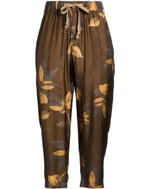 Uma Wang Pants Viscose, Cupro - Brown