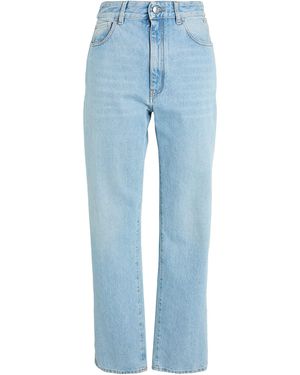 Gcds Jeans Cotton, Glass - Blue