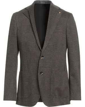 Sartoria Latorre Blazer Cotton, Virgin Wool - Black