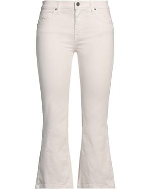 ViCOLO Trousers Cotton, Elastane - White