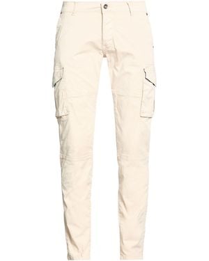 OVER/D Pants Cotton, Elastane - Natural